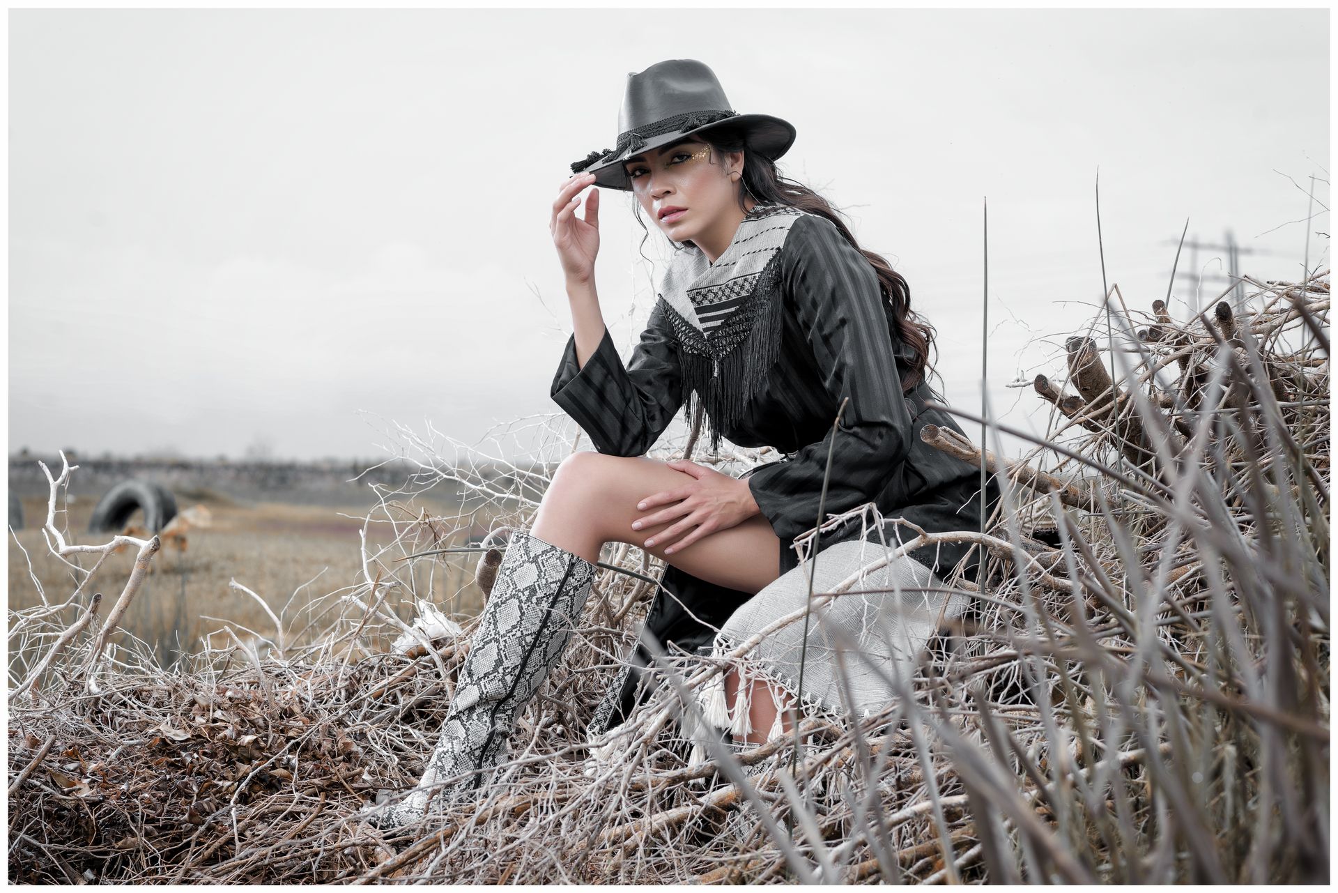 Mural western y urbano ALUCIN Wester Wear